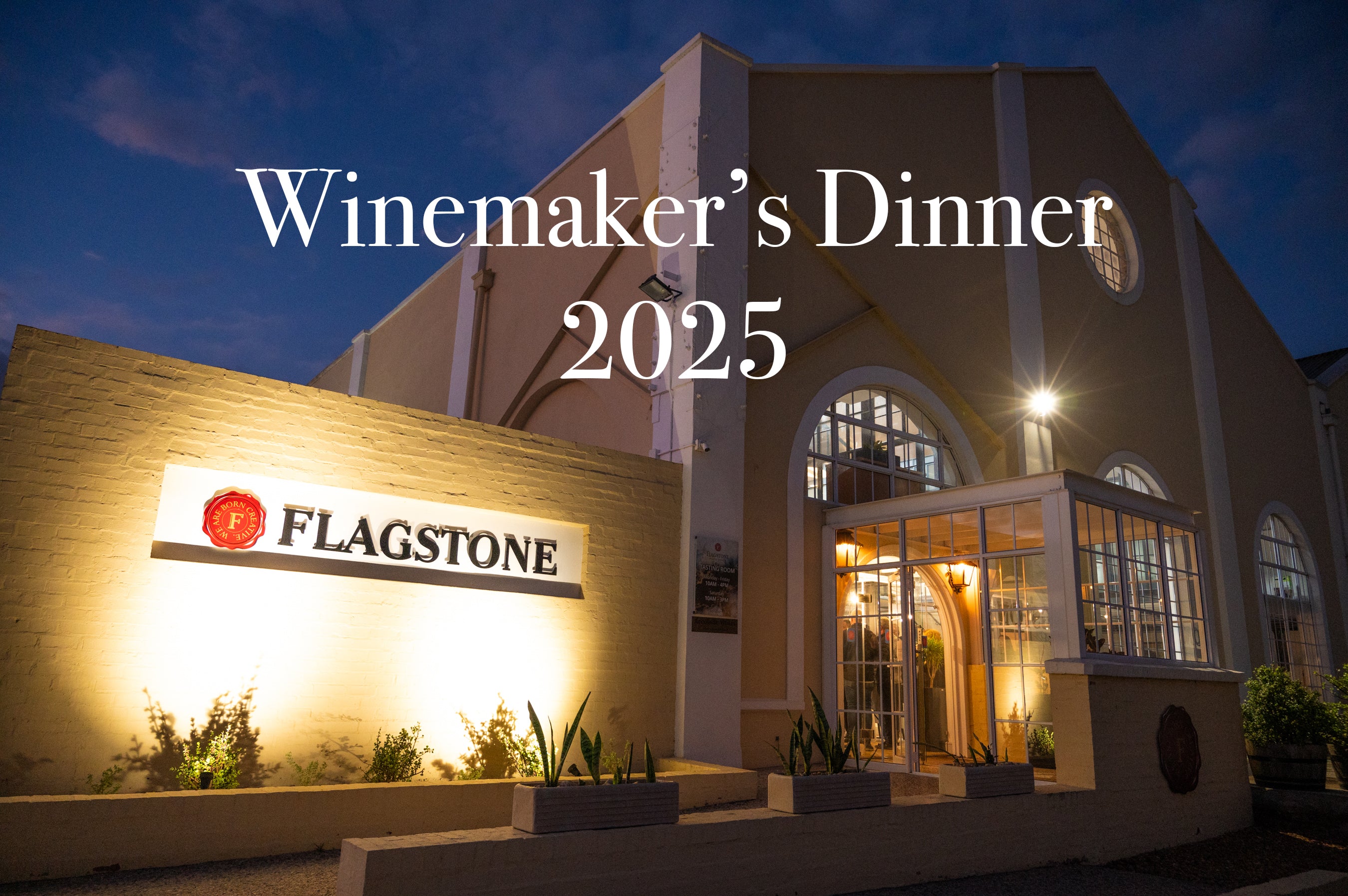 Winemaker's Dinner 26 September 2025